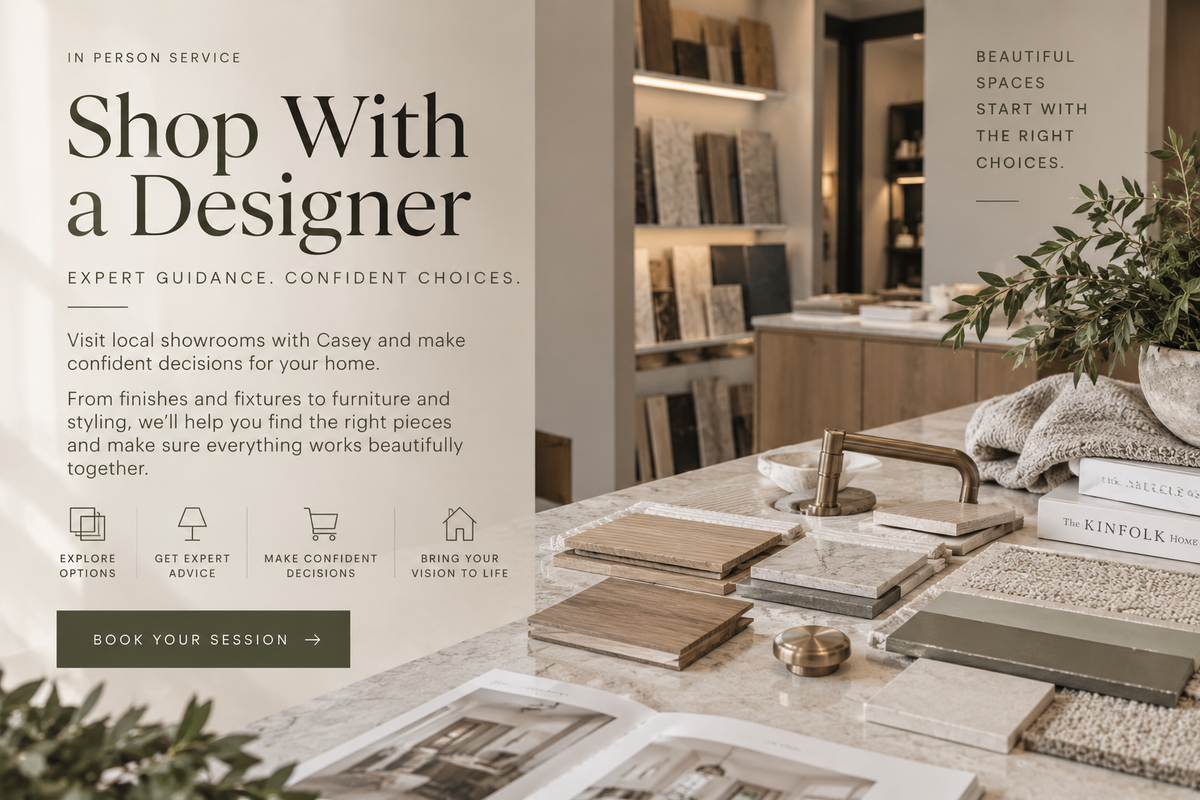 SHOP WITH A DESIGNER