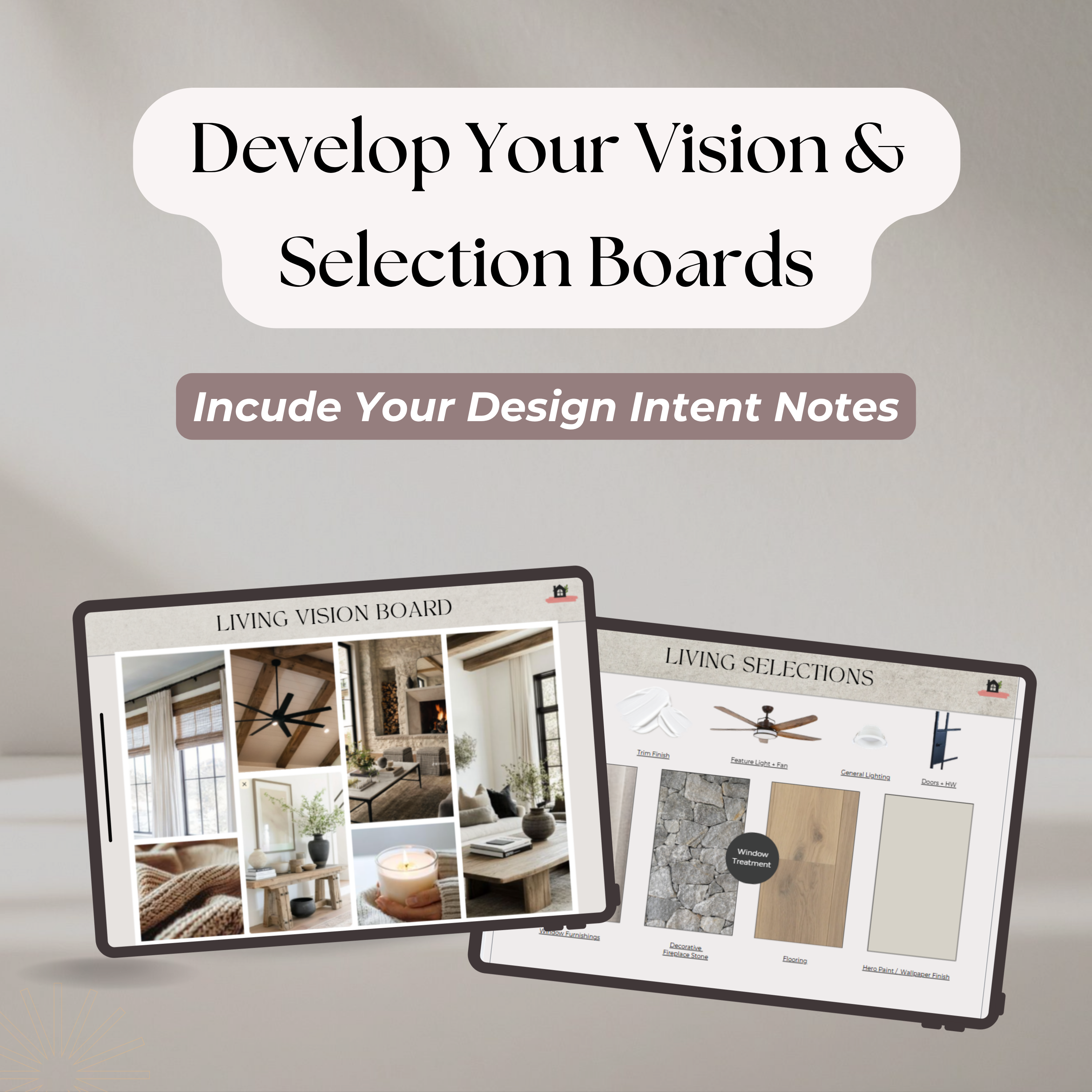 Full Design Development Pack | Whole Home