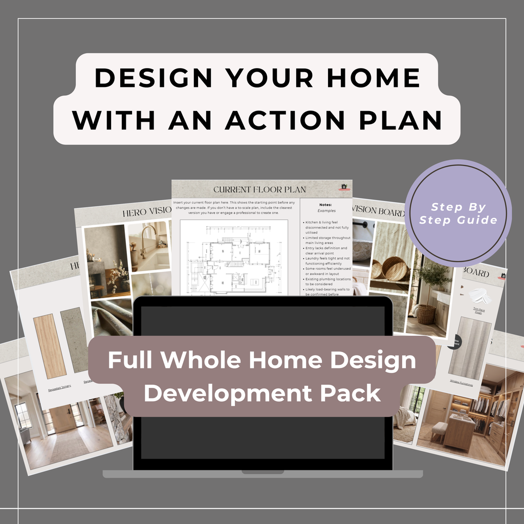Full Design Development Pack | Whole Home
