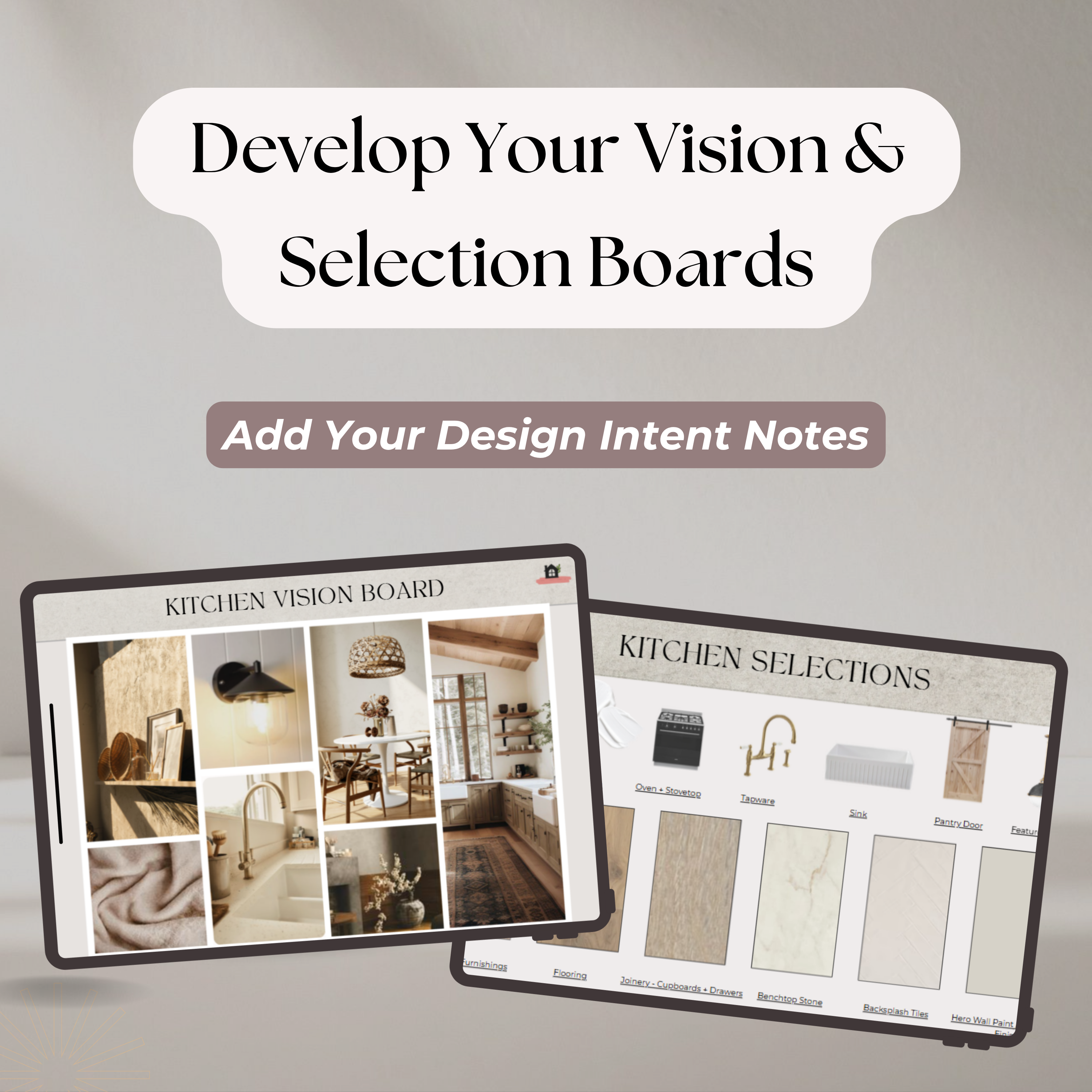 Full Design Development Pack | Kitchen