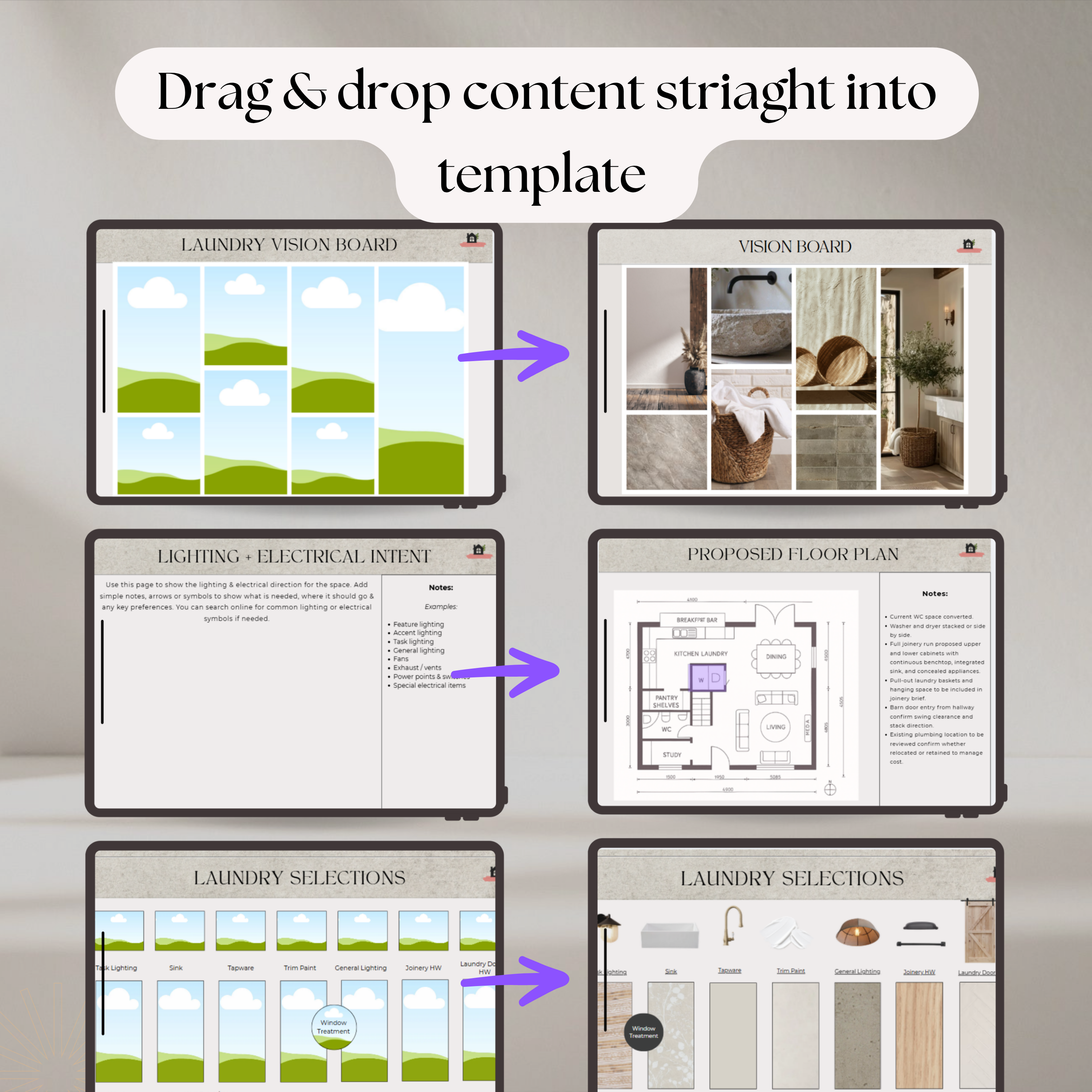 Full Design Development Pack | Laundry